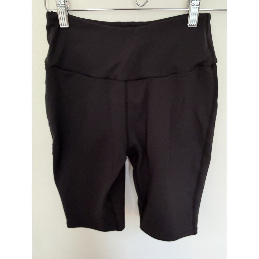 Ryderwear Black Biker Shorts Scrunch Butt High Waist Gym Activewear Women’s Sz M
